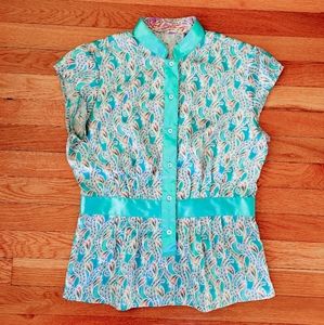 Silk Cheonsam Blouse